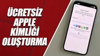 ÜCRETSİZ APPLE KİMLİĞİ OLUŞTURMA | İPHONE ICLOUD HESABI AÇMA (2022)