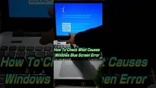 How To Check What Causes Windows Blue Screen Error 💻 #youtubeshorts #shortsvideo #shorts