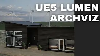 Unreal Engine 5 Lumen Archviz - House on the cliff