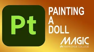 Adobe Substance Painter Painting a Doll