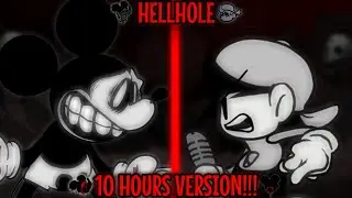 FNF': Wednesday's Infidelity V2 - Hellhole (10 HOURS VERSION!) (mickey bad ending song 10 hour loop)