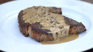 Ep 23: Steak with Green Peppercorn Sauce from the Wood Fired Oven