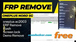 OnePlus Nord 5G AC2003 FRP remove Free