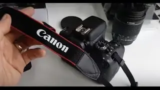 How to Attach Canon DSLR Neck Strap On