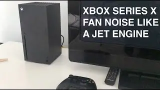 Brand new Xbox Series X fan sounds like a jet engine