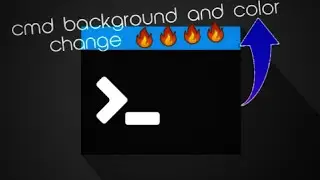 How to change color and background of cmd 🔥🔥🔥🔥| Mr Triangle yt