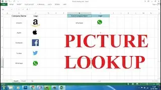 Picture Lookup in Excel | Complete Tutorial | Excel 2013