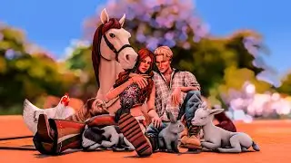 The Sims 4 Horse Ranch 🐎 Love Story 🐎