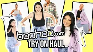 HUGE BOOHOO CLOTHING TRY ON HAUL | SPRING FASHION 2021