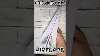 ✈️Оригами САМОЛЕТ из бумаги A4✈️Origami AIRPLANE made of A4 paper✈️ #origami #a4 #airplane #paper