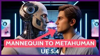 Easily Replace the Mannequin with a Metahuman in Unreal Engine 5.4