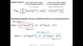 L18.3: Modifying the GAN Loss Function for Practical Use