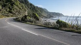 New Zealand - Great Coast Road - Punakaiki from Greymouth - Indoor Cycling Training