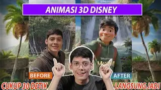 VIRAL!! Cara Membuat Foto AI Disney Mudah Banget