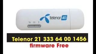 Telenor 21.333.64.00.1456 firmware Free Without Password Protected