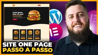 Como criar um SITE INCRÍVEL estilo ONE PAGE | WordPress + Elementor