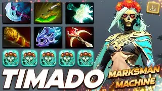 Timado Muerta Marskman Machine - Dota 2 Pro Gameplay [Watch & Learn]