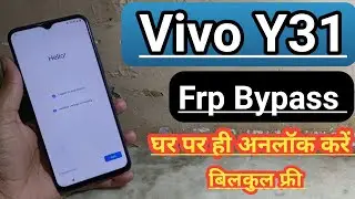 Vivo Y31 (V2036) Frp Bypass | Vivo Y31 Frp Bypass Android 11/12 | Vivo Y31 Gmail  Account Remove