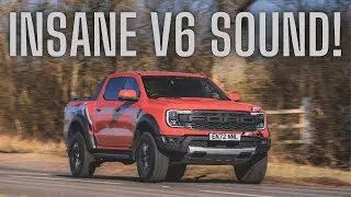 2023 Ford Ranger Raptor FIRST DRIVE | NEW V6 Exhaust Sound Review!