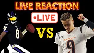 Baltimore Ravens vs. Cincinnati Benagls : Live Game Day Reaction & Analysis!