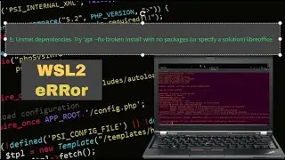 WSL2 |  E: Unmet dependencies. Try 'apt --fix-broken install' with no packages or specify a solution