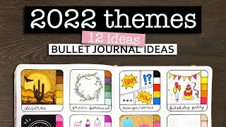 Bullet Journal Monthly Theme Ideas 💜