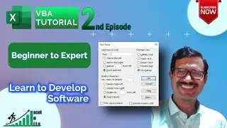 Vba tutorial - writing text function | E02 | Excel in Life