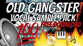 Free Vocal Sample Pack! Old Gangsters Vol.1 Free Download!