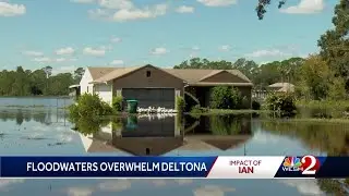 Floodwaters overwhelm Deltona homes