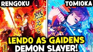 🔥🌊 LENDO AS GAIDENS do RENGOKU e TOMIOKA de DEMON SLAYER! + ONE SHOT ?
