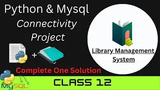 Library Management System || Class 12 CS Project || Computer Science Project Class 12