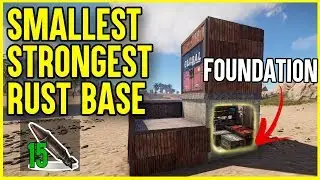 Rust Base Building - Strongest base in rust (Rust Foundation Exploit)