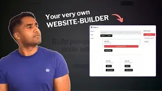 I built my own WEBSITE BUILDER and you can do it too !