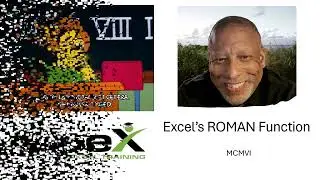 EXCEL'S CONVERT TO ROMAN FUNCTIONALITY