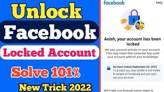 Your Account Has Been Locked | How To Unlock Facebook Account | Facebook Confirm Your Identity