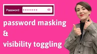 Show and hide passwords with eye icon | JavaScript | CSS