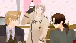 [Hetalia x MMD] FACE Everybody (America/China/Russia)