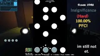 Roblox Funky Friday // Insignificance (Hard) 100.00% PFC Perfect Combo! | Silicosis