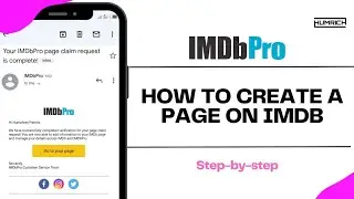 How To Create a Page On IMDb | IMDbPro Tutorial