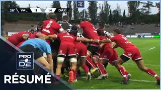 PRO D2 Saison 2024-2025 J02 - Résumé Valence Romans - US Dax