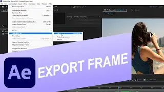 How to Save Frame as Image in After Effects