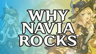 Everyone should pull for Navia • Genshin character review!