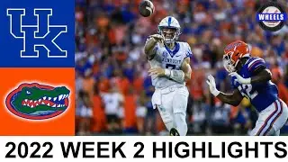 #20 Kentucky vs #12 Florida Highlights | College Football Week 2 | 2022 College Football Highlights