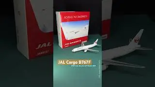 1/400 Scale JAL Cargo New Boeing 767-300ERBCF JA653J Aircraft Model with Phoenix Mould #Shorts #日本航空