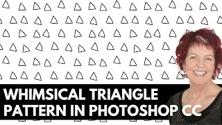 Photoshop - Random Triangle Pattern