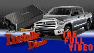 How to install a Kicker Key500 1 high level in a Tundra full video