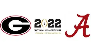 2022 CFP National Championship, #3 Georgia vs #1 Alabama (Highlights)