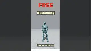 Beckoning. Free Mixamo animation for Daz Studio's Genesis 9.