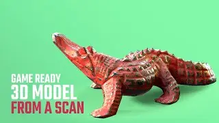 Create A Game Asset From A Real Object - - [ Full Process Tutorial ] - Zbrush - Substance Painter