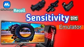 MuMu Player Bgmi 3.5 Recoil Control Sensitivity | PC Emulator Bgmi Sensitivity The5911 Bgmi in PC